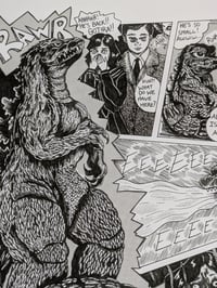 Image 3 of Attack of Baby Gojira Original Page