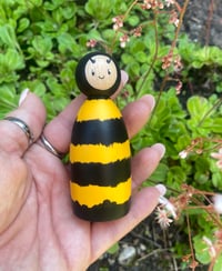 Image 1 of Eliza the Bee - Peg Doll