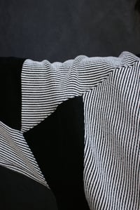 Image 4 of KILA Bomber Jacket,  black & white