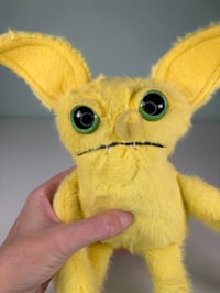 Image 2 of Soft Weighted Grumpy Goblin - Mint Green