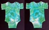 Green Geode Shortsleeve Onesie
