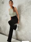 Wide Leg Jersey Pant