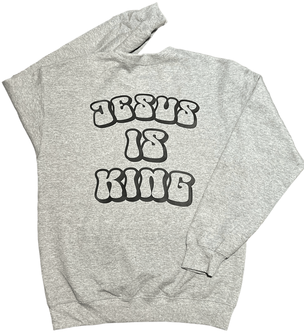 Black On Grey JIK Hoodie/Crewneck