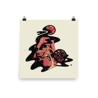 "Capricorn" – F*cked by the Universe Zodiac Art Print
