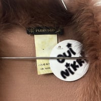 Image 6 of plein sud fur collar top 
