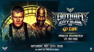 Image of 05/16 Gremlin House Wrestling “GO BANE” Ticket