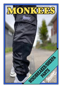 Image 1 of Sherpa Cargo Track Pants (Black)