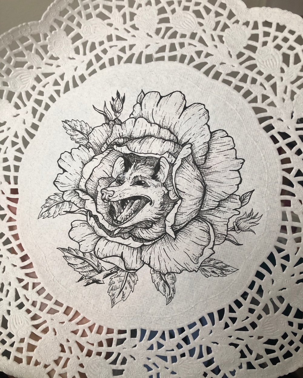 Image of Possum Doily