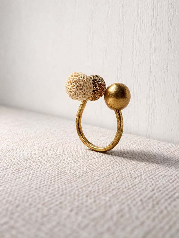 Image of Anello Reef Tre Sfere