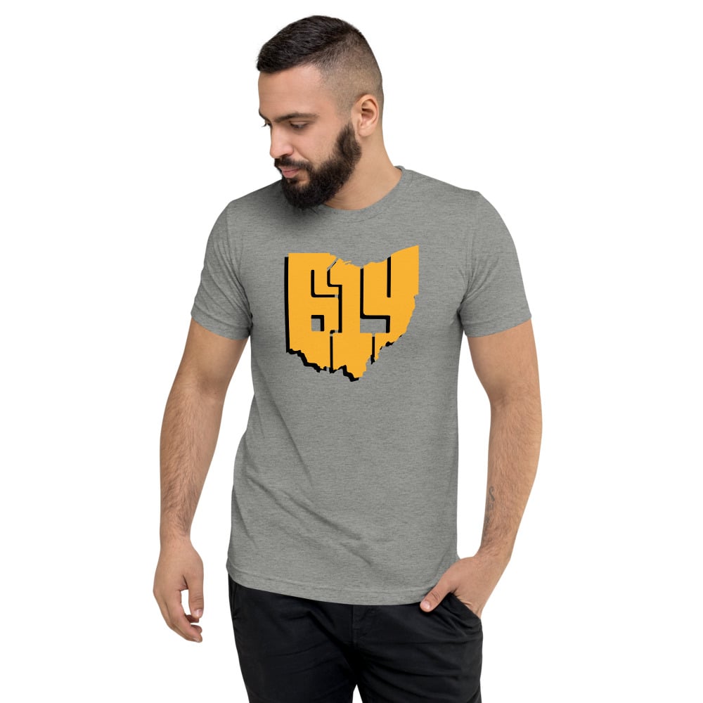 Black and Gold 614 Short Sleeve T-shirt