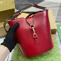 Image 2 of GG Bucket Leather Bag