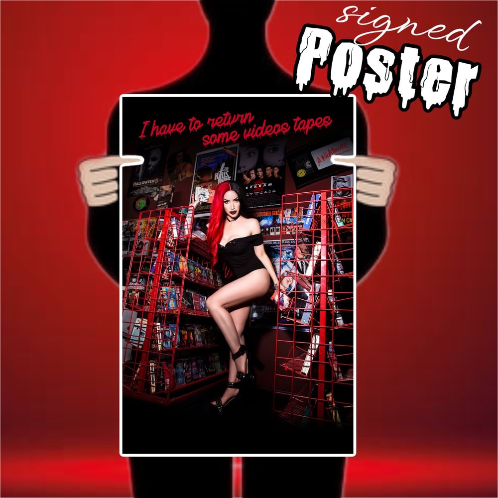 Image of Signed Slasher Poster