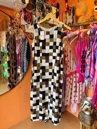 Image 3 of 90’s Check Midi Dress 12