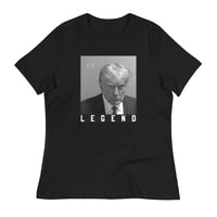 Image 7 of Trump Mugshot LEGEND  - Women's Relaxed T-Shirt from PatriotsCo.com
