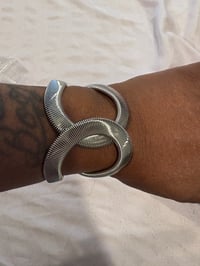 Image 2 of twisted knot bracelet silver 