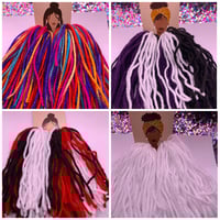 Image 1 of Shag Yarn earrings 