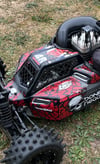 BoneHead RC upgraded Losi 5ive B TLR Grafil carbon fibre windows