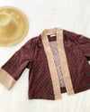 Burgundy Relaxed Lightweight Jacket size Medium with free postage 