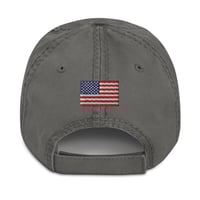 Image 2 of We The People - USA - Distressed Dad Hat from PatriotsCo.com