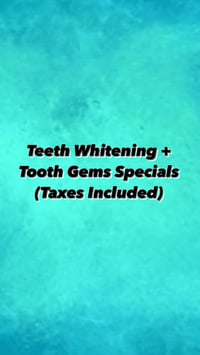 Image 1 of Teeth Whitening + Tooth Gems Specials