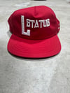 Red Snapback 