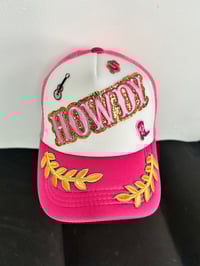 Image 1 of Trucker hat embellished with bling 2