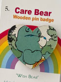Rocket & Co. Retro Care Bear pin brooches
