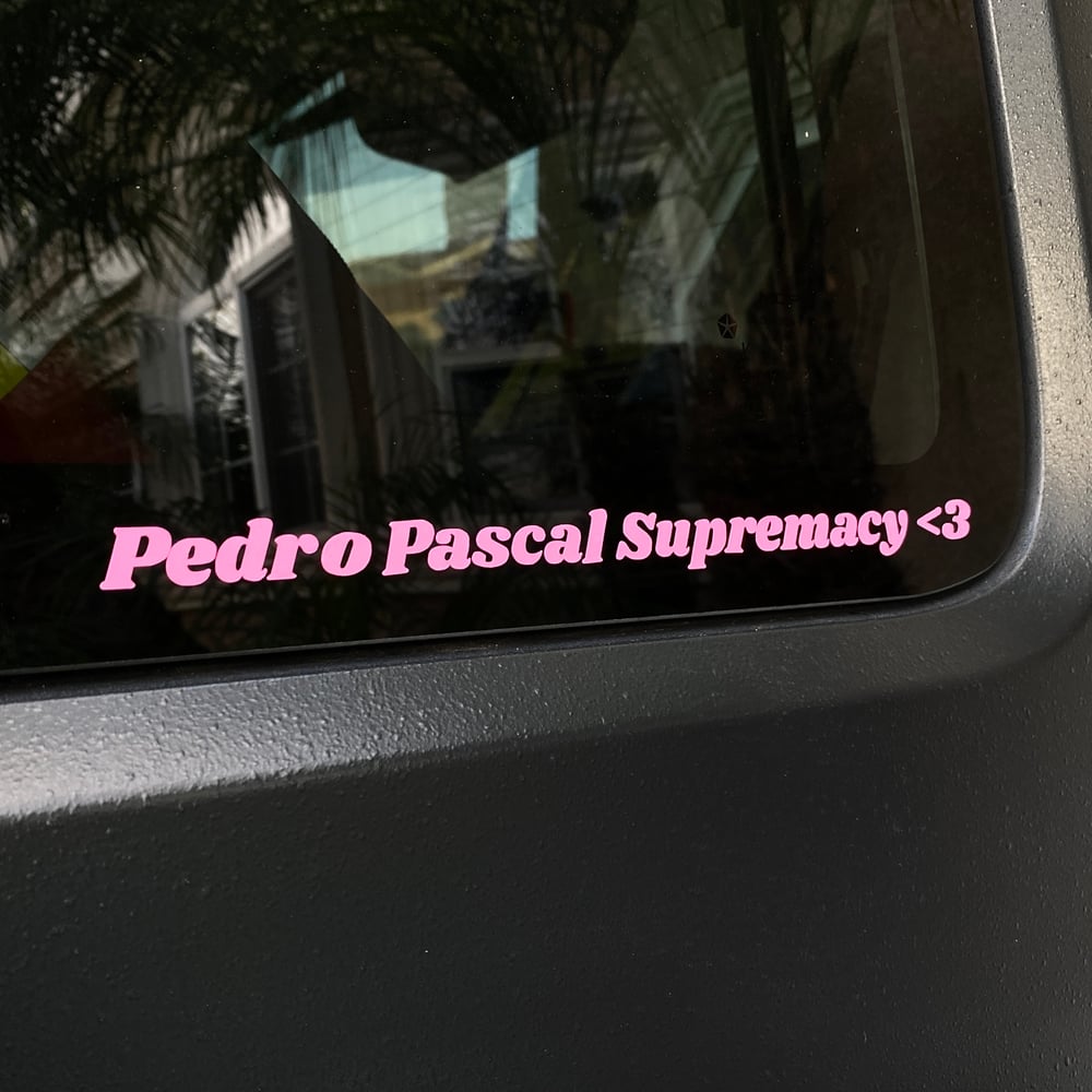 Image of Pedro Supremacy Decal 