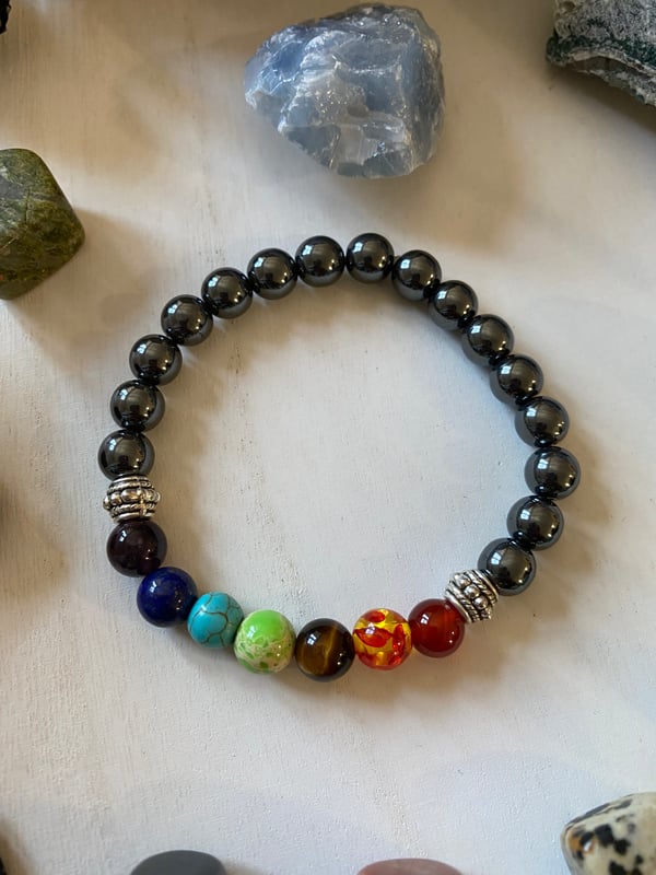 Image of Hematite Chakra Balancing Bracelet