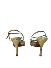 Image 3 of Stuart Weitzman Snake Print Sandals