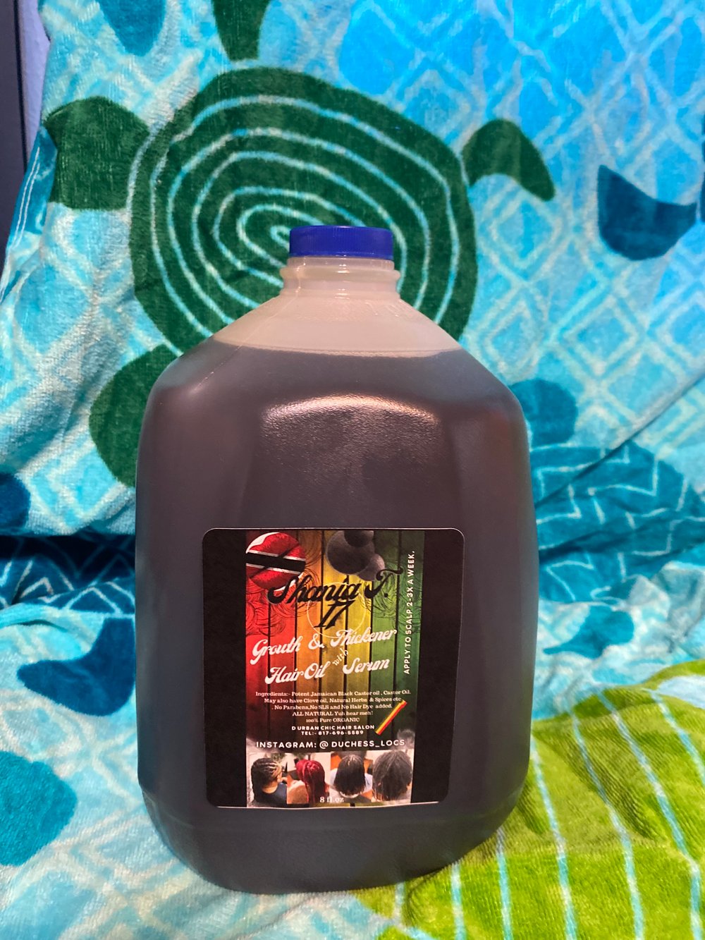 Image of Shania T.17 Growth and Thickener hair oil with Serum 1 Gal