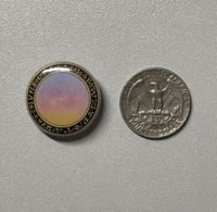 Image 2 of Dark Magical Circle Mini Pinback Button - 1 Inch