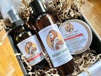 Image 2 of Lion Man's Mane Beard Kit, Beard Oil, Beard Balm, Beard Wash