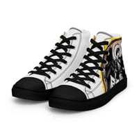 Image 4 of Men/Boys Spiritual Warrior high top canvas shoes