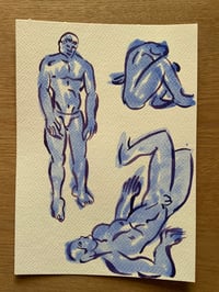 Image 1 of Watercolour ~ Blue Boys Series Vll