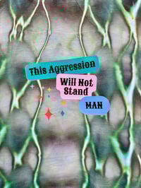 Image 2 of Small This Aggression Will Not Stand Man Racerback Tank