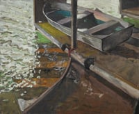 Image 1 of Whittier Arnold Wright, Untitled, 1979. Oil on canvas, 36 × 30 in.