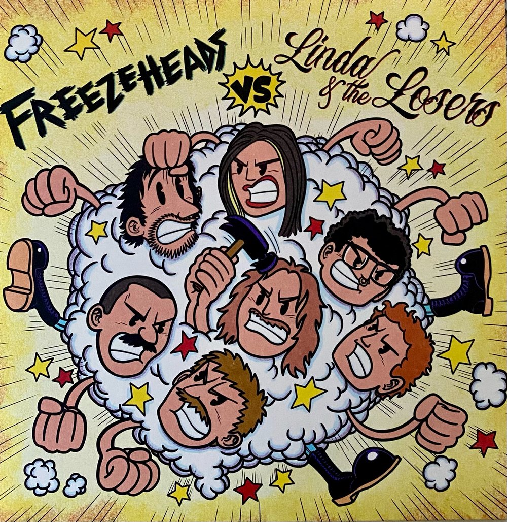 Freezeheads / Linda & The Losers Split 7"