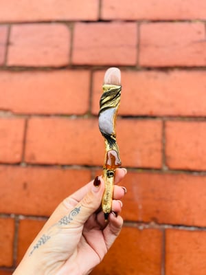 Image of Eclipse Manifesting Pen Peach Moonstone