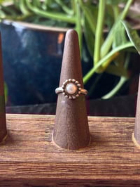 Image 1 of Pearl Crown Ring (5.5)