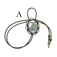 Image 2 of Grey Longhair Cat Bolo Tie 