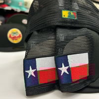 Image 2 of New Era 59Fifty trucker /Texas Flag/ Gone Fishing
