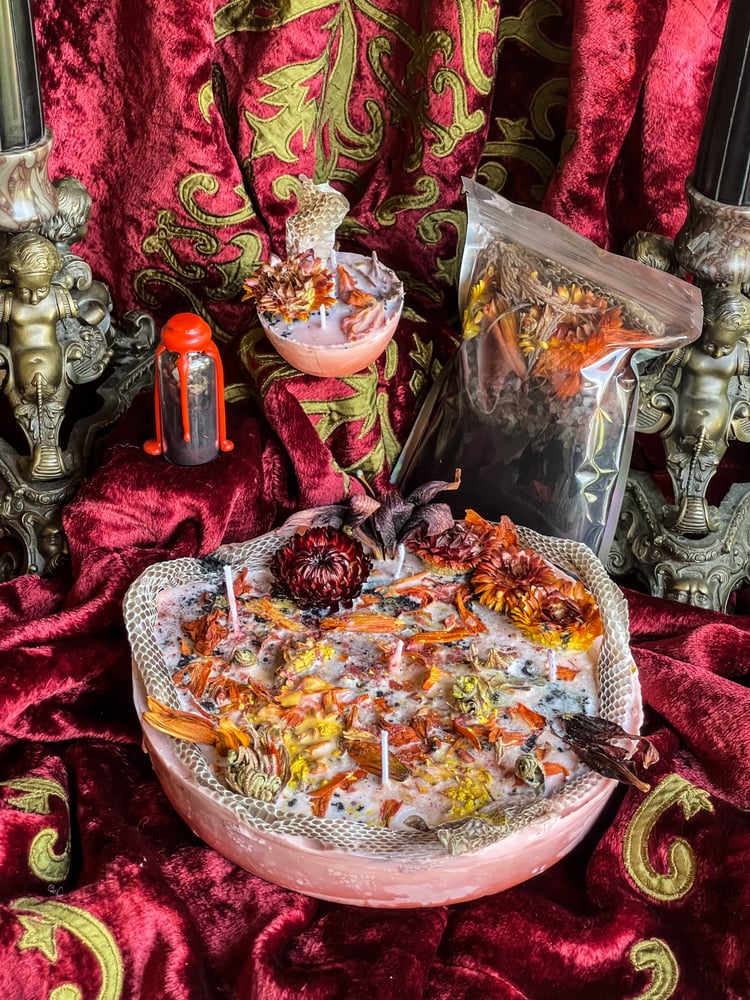 Image of Self Resurrection Ritual Candle, Ritual Bath Salts & Spell Jars - Ancient Pathways And Traditions