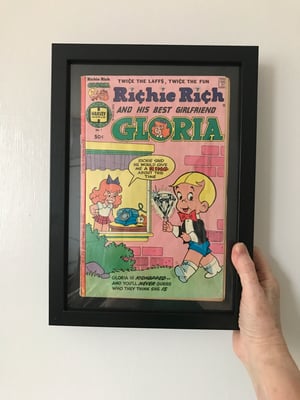 Image of Framed Vintage Comics-Richie Rich