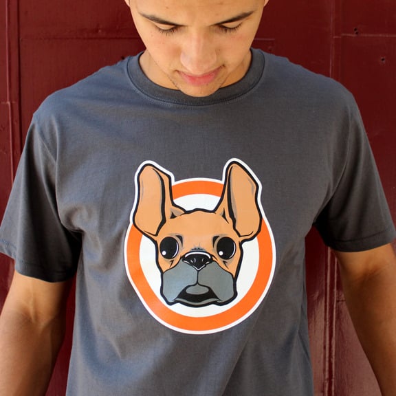 Image of Bandit the Bully-Gray Tee