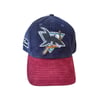 Art Of Fame/ San Jose Sharks/Navy Blue & Crimson Corduroy Dad Hat