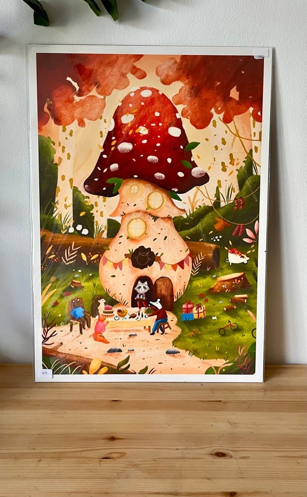 La maison champignon 