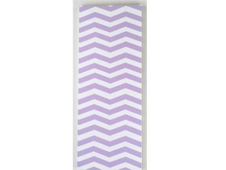 ZIGZAG BLANK PURPLE NOTEPAD / Modern Palm Boutique