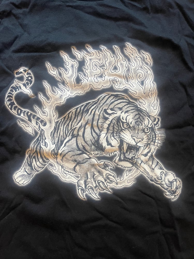 Image of Tim Lehi Tiger Year Shirt Black