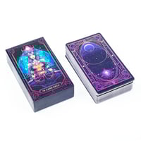 Image 3 of Inspired Neon Tarot Cards 10.3*6Cm  English Visions Divination Edition Deck Board Playing Games 78C
